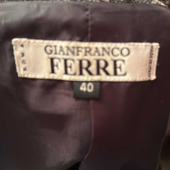 Gianfranco Ferre wool blazer with knit insert IT 40 - Picture 11 of 11